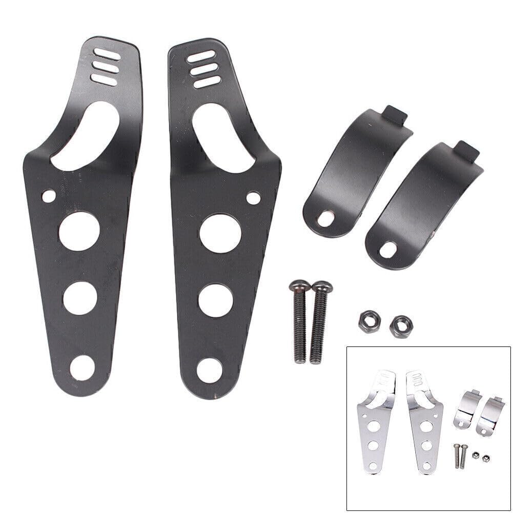 ya 6 8.14 38-43mm Universal Headlight Mount Bracket Fork Ear or Harley Chopper Cafe Racer