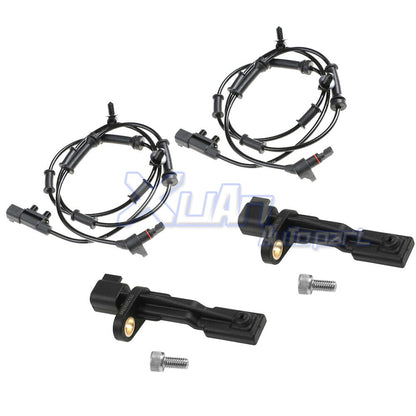 ya 9 10.24 4PCS ABS Wheel Speed Sensor 68003281AA 52125003AB 52125003AA for Jeep for Wrangler