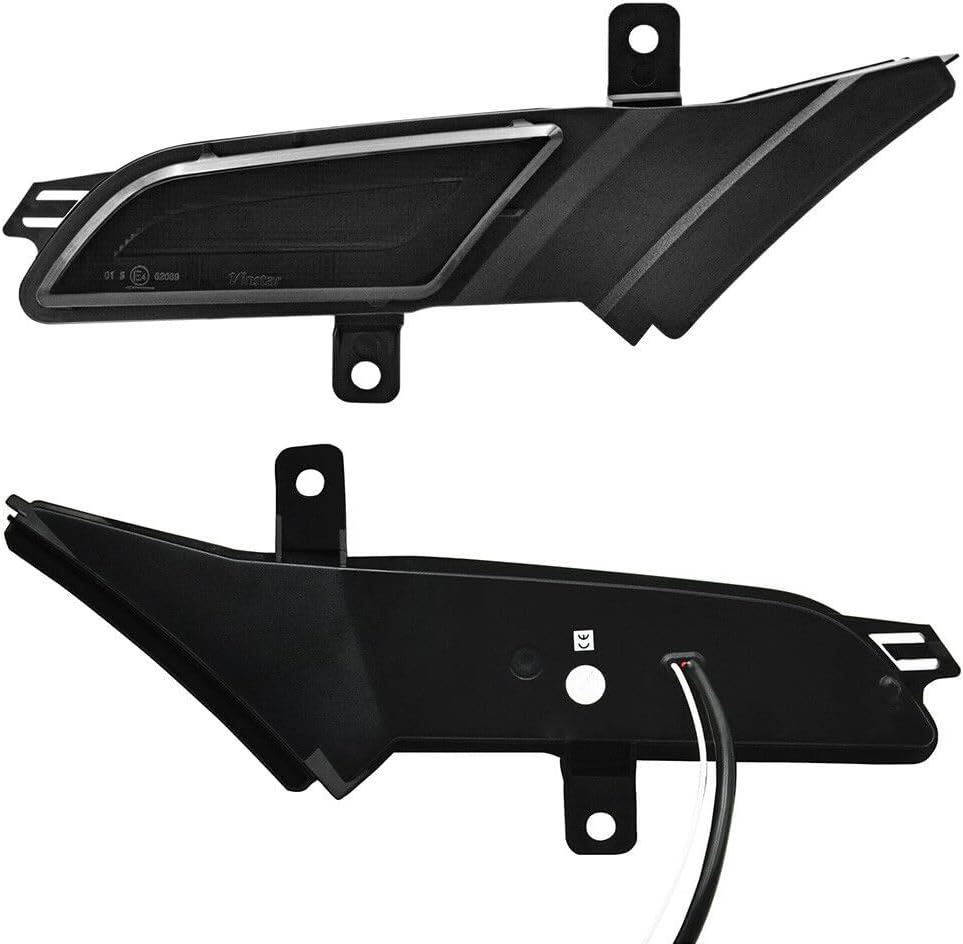 ya 7 8.24 baidi Amber White LED Side Marker Turn Signal Lights for 2007-2010 for Porsche for Cayenne 957 