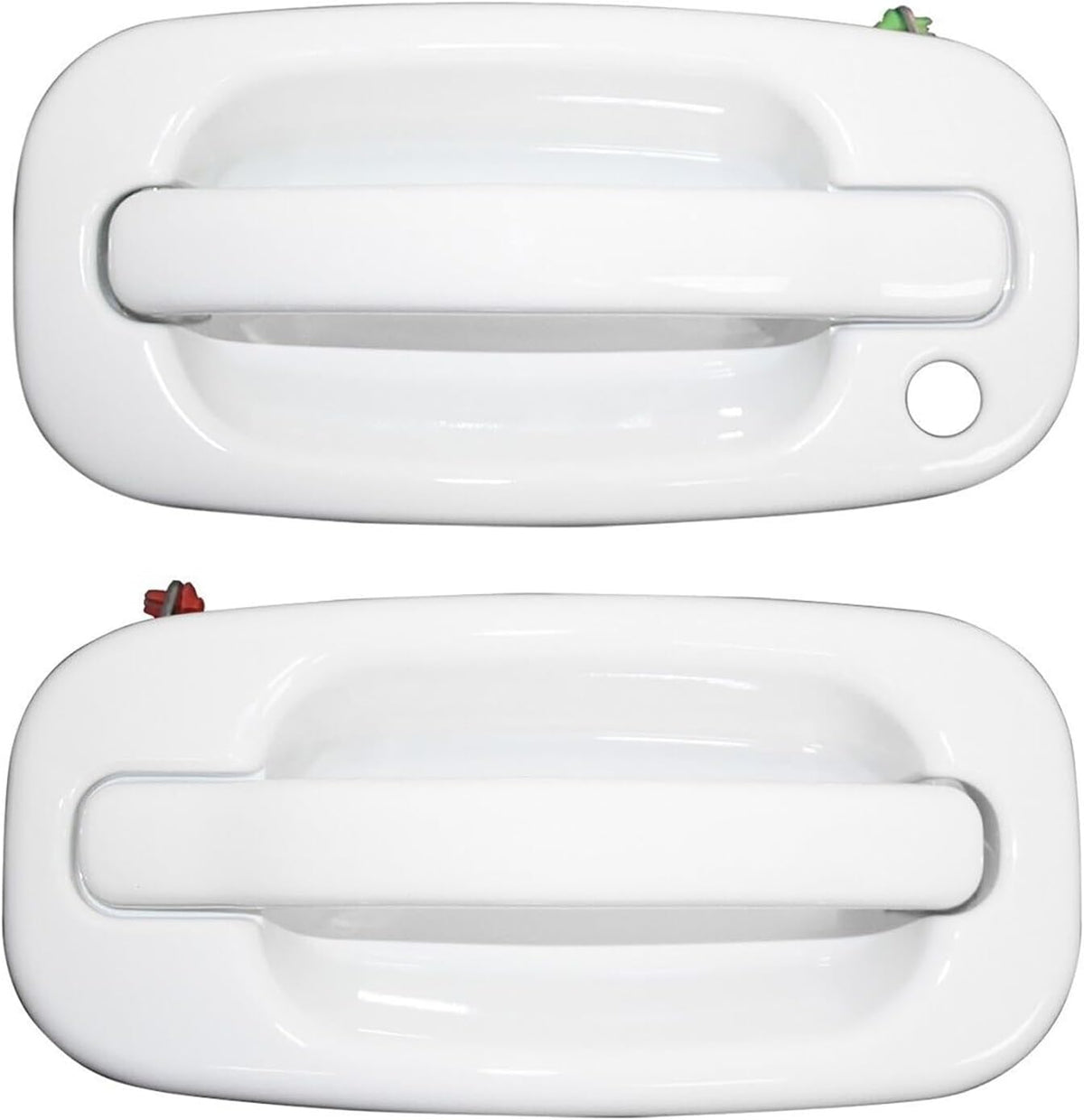 ya 10 9.16 baidi Exterior Olympic White Painted Door Handle Set for 99-07 for Silverado 19356468 4X