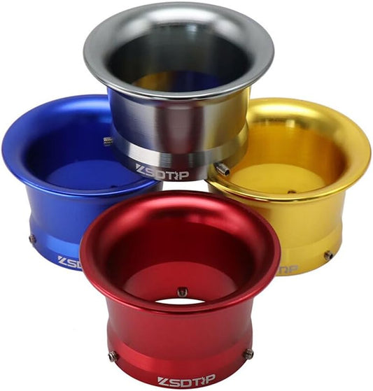 ya 2 8.15 50mm PE28 30 Carburetor Velocity Stack CNC Air Filter Cup for Carb
