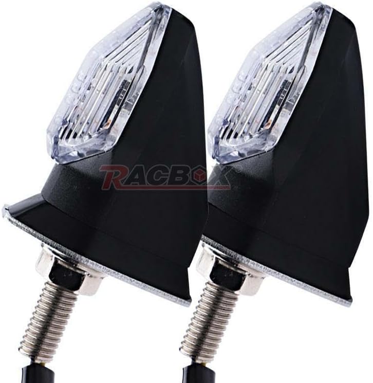ya 7 8.24 baidi 2x Motorcycle for Mini LED Turn Signals Light Blinker Amber Indicator Lamp Universal