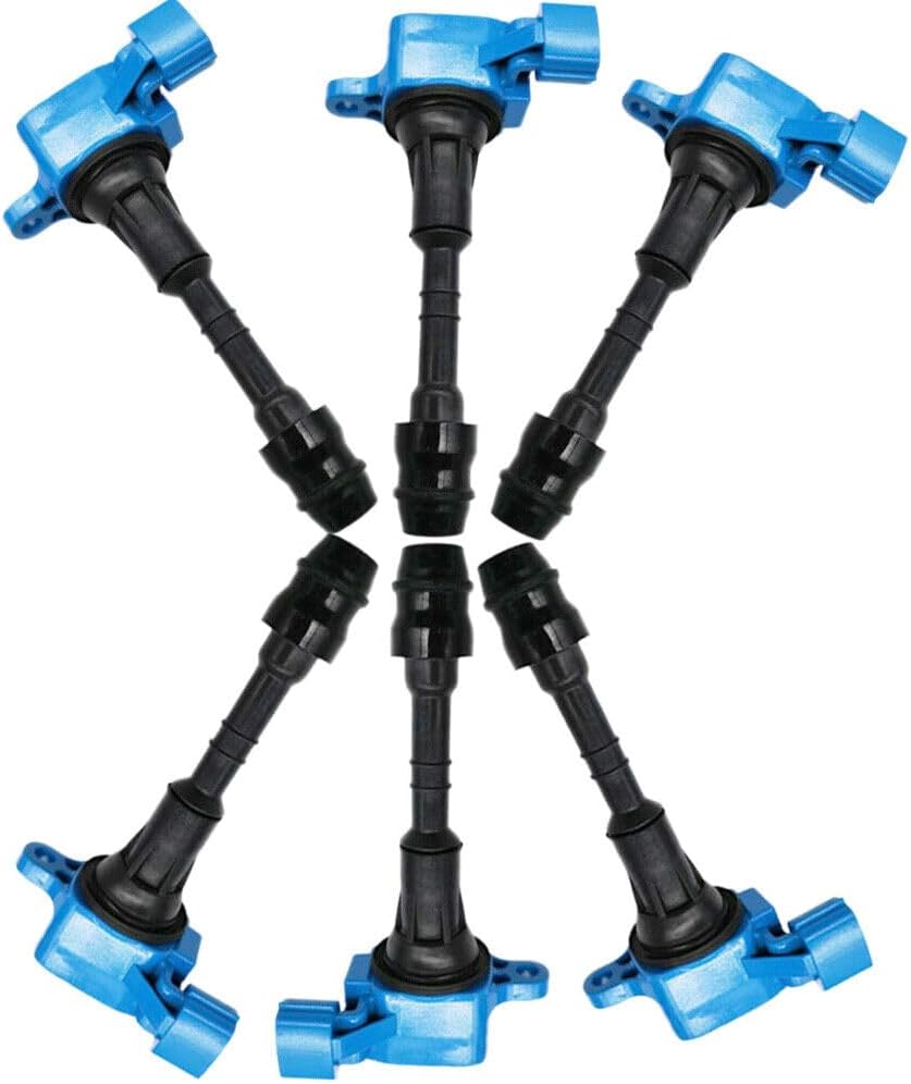 ya 4 8.24 baidi 6PCS Ignition Coil for Nissan Maxima Pathfinder Frontier QX4 22448-8J111 UF349