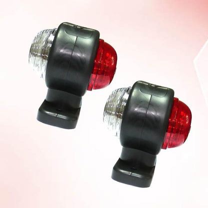 ya 13 9.15 baidi 2 Pcs Truck Trailer Light Side Marker Lights for Trucks Replacement Running