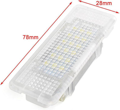 ya 4 8.10 Suitable for BMW E53 X5 E39 Z8 E52 2x white car LED door courtesy lights