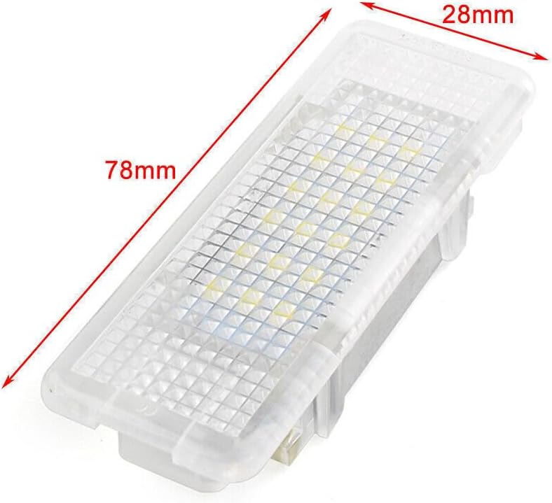 ya 14 9.20 zhengce Suitable for BMW E53 X5 E39 Z8 E52 2x white car LED door courtesy lights-1