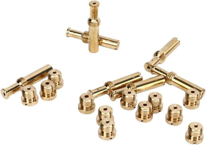 ya 13 9.15 baidi 1x Carburetor Main Intermediate Jet Set/19 pcs 35 0995 For S&S B E G Carburetors