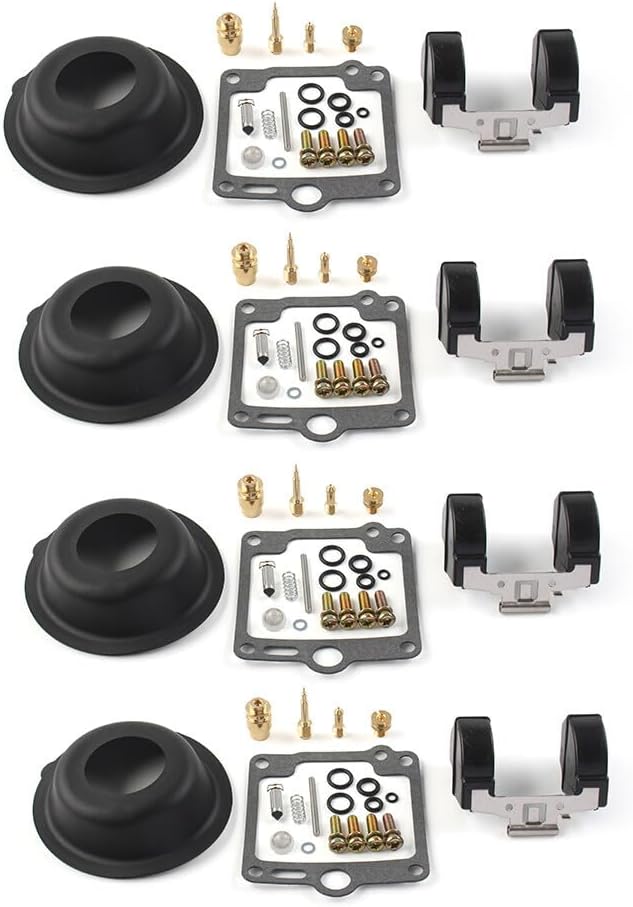 ya 2 8.15 Carburetor Repair Kit Carb Float Diaphragm for Yamaha FJ1200 FJ 1200 1988-1992