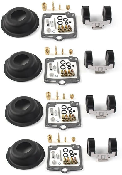 ya 2 8.15 Carburetor Repair Kit Carb Float Diaphragm for Yamaha FJ1200 FJ 1200 1988-1992