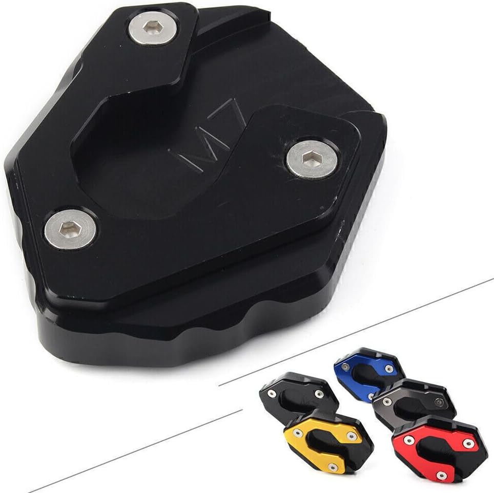 ya 5 8.24 baidi for Yamaha MT-07 FZ-07 Motorcycke Kickstand Side Stand Extension Plate Pad