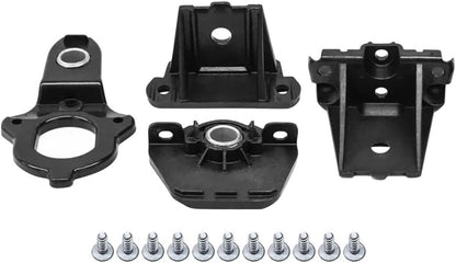 ya 5 8.10 Headlight Bracket Repair Set Kit Fits For 7 Series G11 G12 2016-2019 63117440362