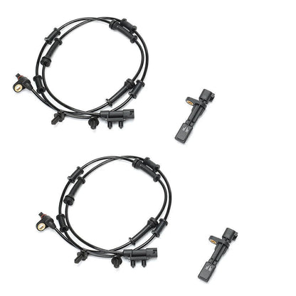 ya 9 10.24 4Pcs for Jeep for Wrangler 2007-2018 68003281AA Front ABS Sensor Wheel Speed Sensor