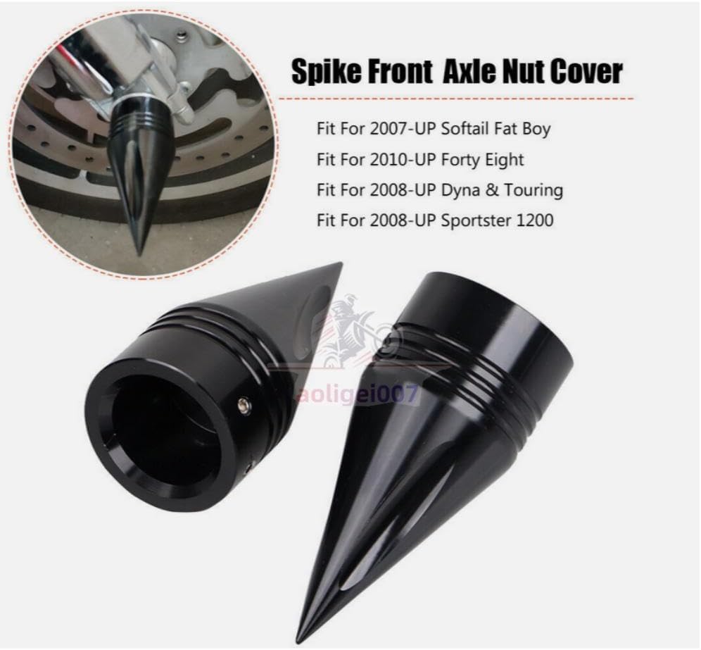 ya 23 10.7 baidi Front axle nut cap for Harley Touring Road Street Glide Softail Sportster