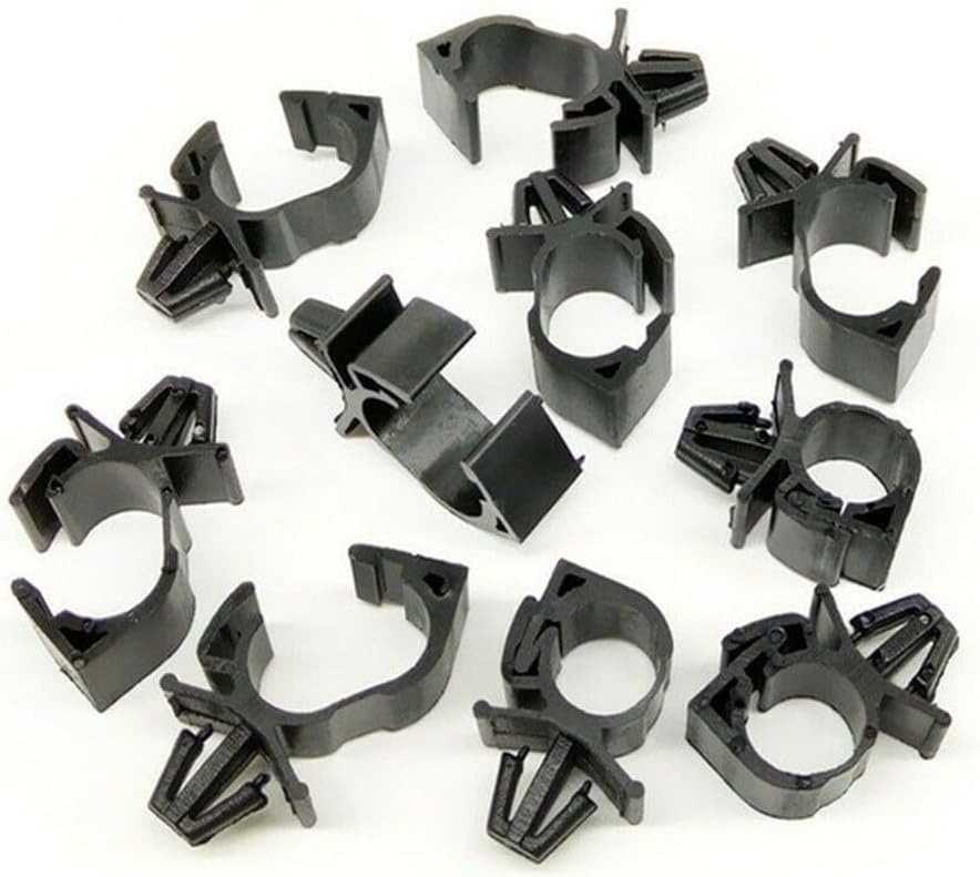 ya 4 8.14 40x Wiring Harness Fastener For Car Route Fixed Clips Pipe Tie Wrap Cable Clamp