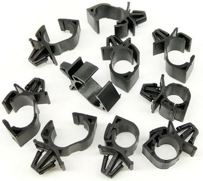 ya 4 8.14 40x Wiring Harness Fastener For Car Route Fixed Clips Pipe Tie Wrap Cable Clamp