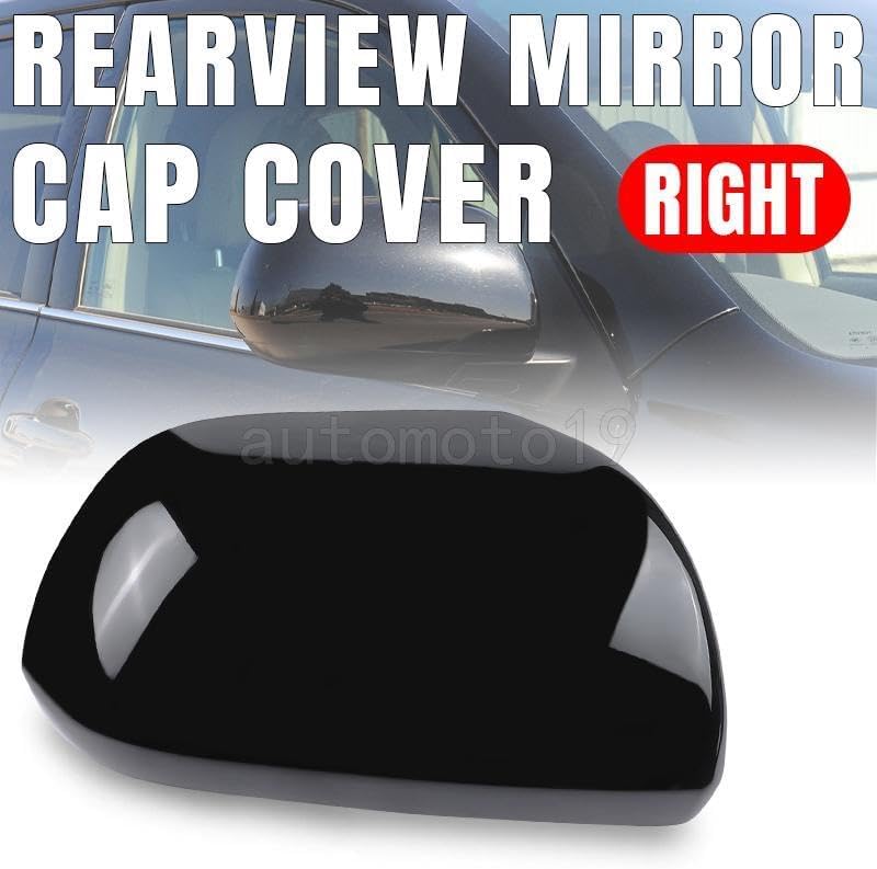 ya 11 9.14 baidiRight Passenger Side Rearview Mirror Cap Cover for Toyota Highlander 2009-13 14