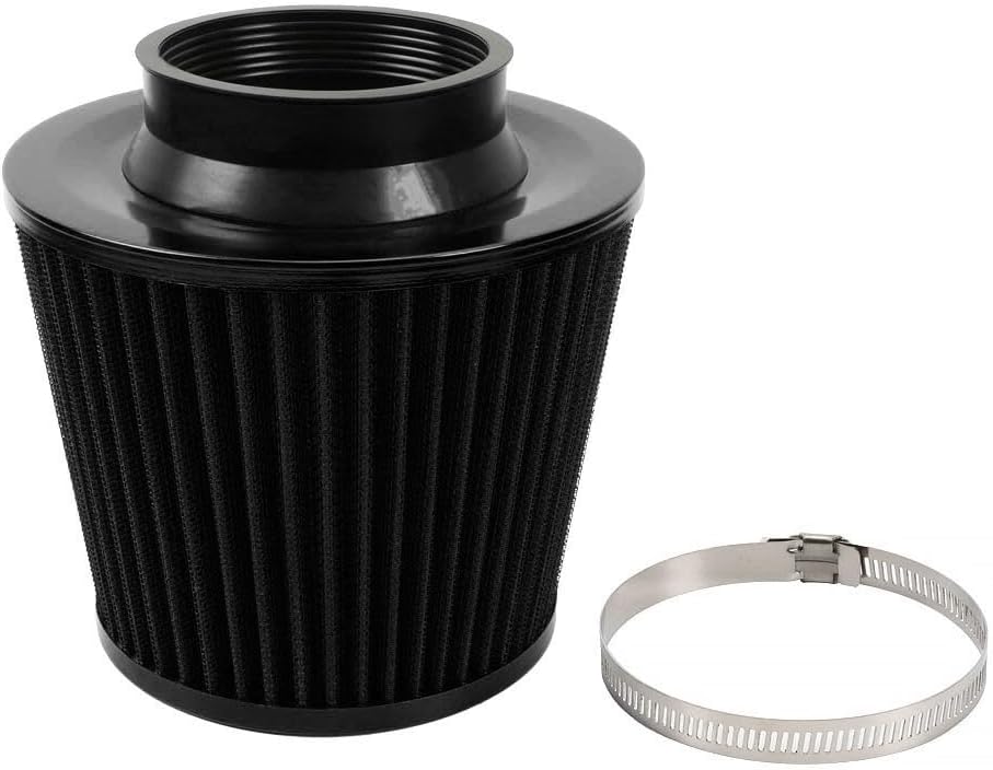 ya 13 9.15 baidi 3 Car High Flow Inlet Cleaner Dry Filter Cold Air Intake Cone Replacement Part