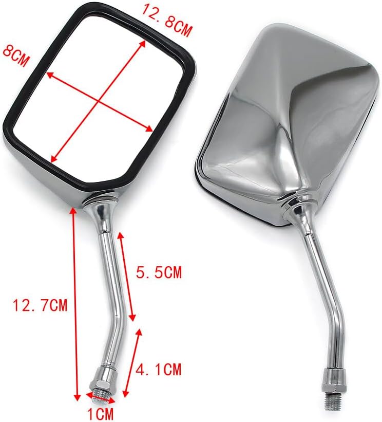 ya 13 9.15 baidi for Honda Side Mirrors Rearview VT125 CA125 CMX250 Rebel CM125 CM250 CM450
