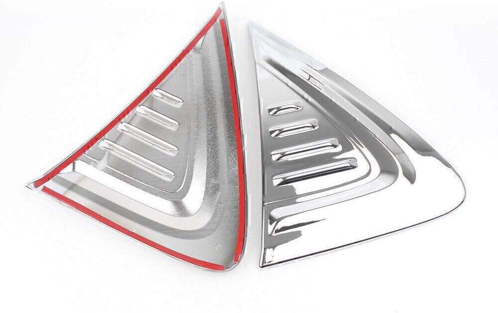 ya 4 8.14 Chrome Side Marker Fender Air wing Vent Trim M Cover for Toyota C-HR 2016-2018