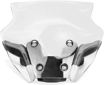 ya 2 8.15 Clear Wind Deflector Windshield Bracket Windscreen for Yamaha MT-09 MT09 2024