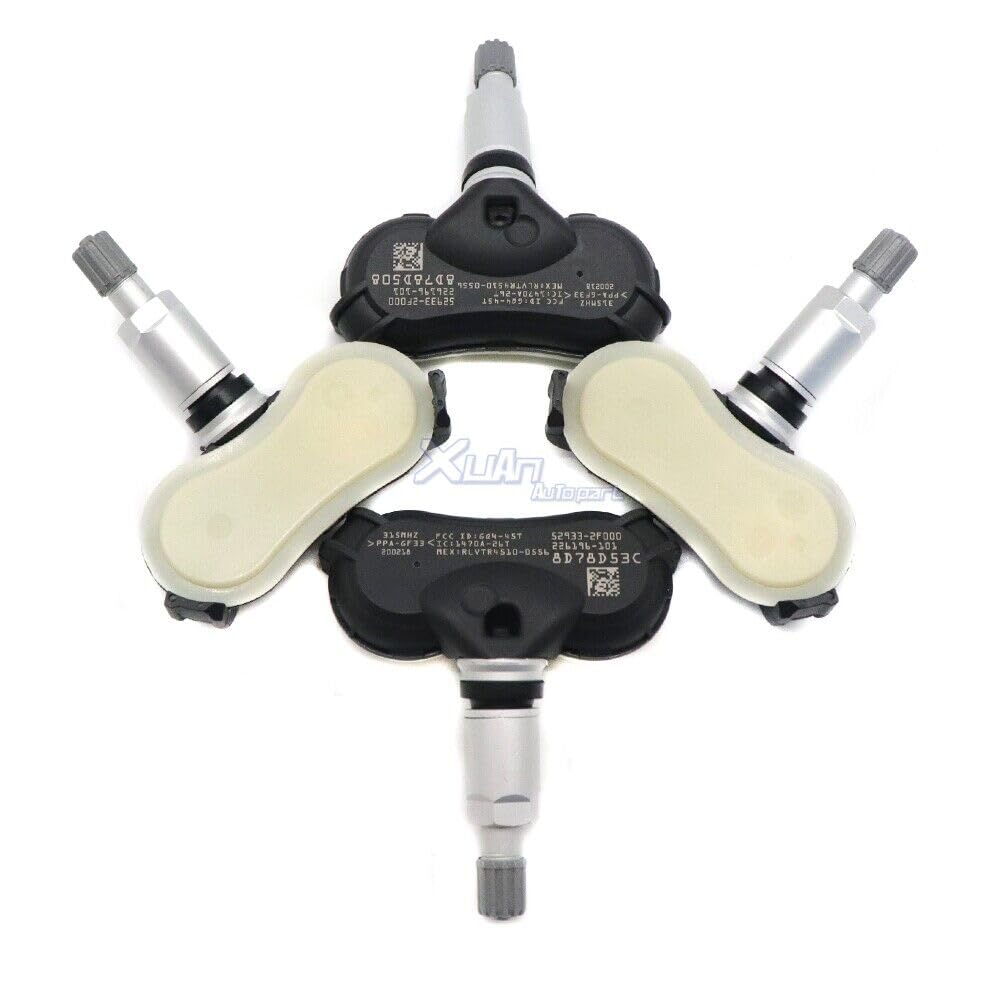 ya 2 8.15 4X TIRE Pressure Sensor TPMS 52933-2F000 for Hyundai Tucson for Kia Rio 315Mhz