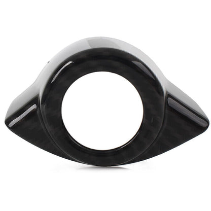 ya 6 8.24 baidi for Alfa Romeo Giulia 17-18 Carbon Fiber Look Engine Ignition Button Cover Trim