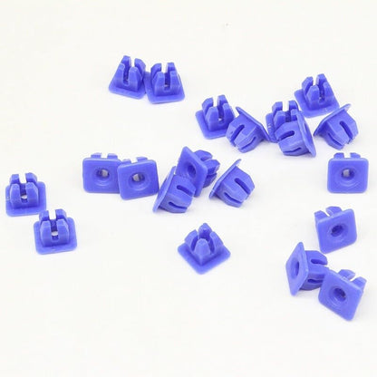 ya 5 8.10 50Pcs Bumper Outer Bracket Nuts #8 Screw Grommet Clip for Ford N802376S