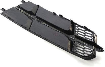 ya 7 8.24 baidi Black Chrome Front Bumper Lower Side Grille for Audi A6 C7 2014-2018
