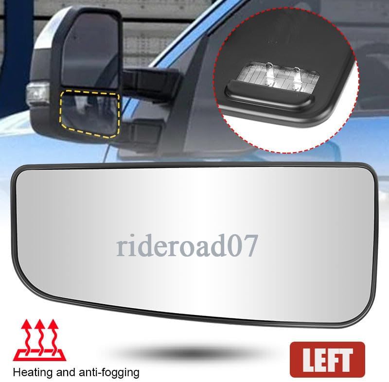 ya 11 9.14 baidiFor 2015-2022 F150 F250 F350 F450 F550 Mirror Glass Lower Convex Driver Side LH