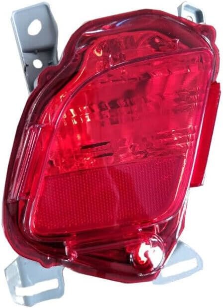 ya 2 8.15 A pair of rear bumper taillights and brake lights in red, suitable for Toyota Highlander 2014-2016