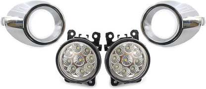 ya 4 8.10 Fog Light Kit Daytime Running Driving Light & Fog Light Cover for Ford Fiesta