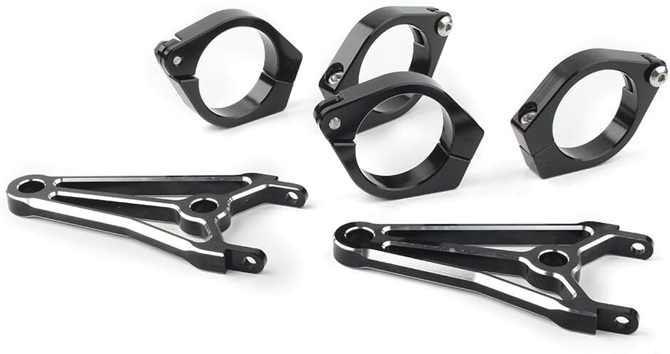 ya 4 8.8.2 for Cafe Racer 41mm blk Motorcycle Headlight Mount Bracket Fork Head Lamp Holder