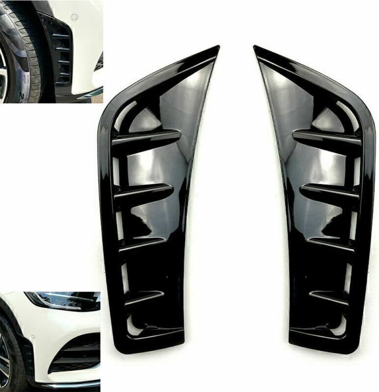 ya 4 8.14 for Benz GLC-Class 2020-23 Front wheel Air Vent Hood Fender Cover Trim