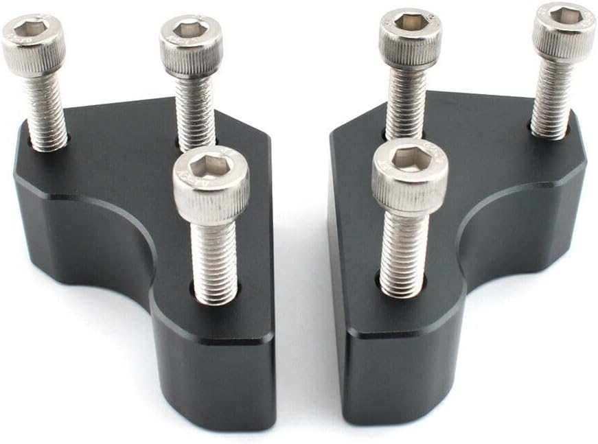 ya 6 8.14 Fit for Kawasaki GTR1400 Concours 1400 08-22 AL Handlebar Risers Height Up Adapters