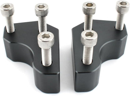 ya 6 8.14 Fit for Kawasaki GTR1400 Concours 1400 08-22 AL Handlebar Risers Height Up Adapters