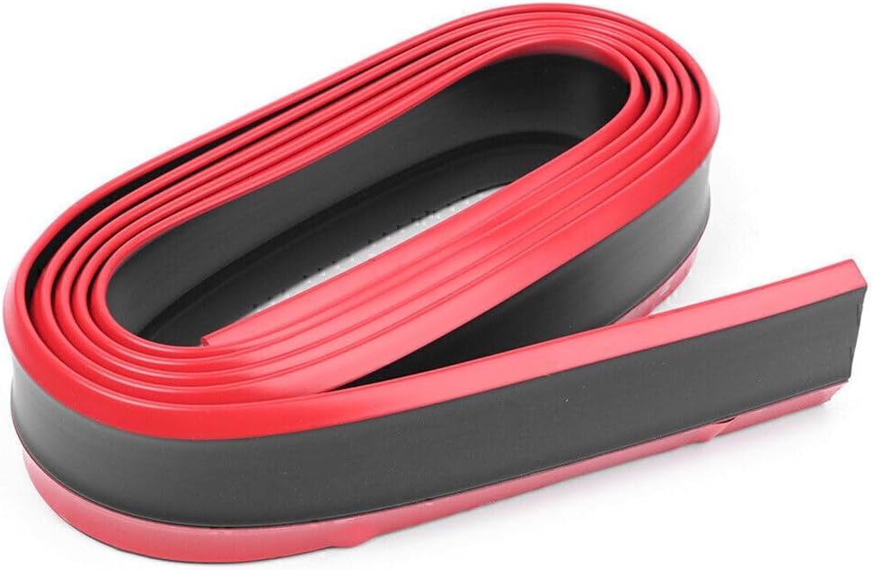 ya 4 8.14 2.5M Lower Lip Protective Strips Front Bumper Skirts Guard Rubber