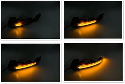 ya 14 9.20 zhengce Sequential LED Turn Signal Side Mirror Lights for 2020 - for VW for Golf 8-1