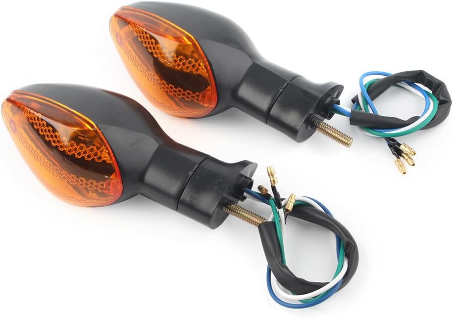 ya 11 9.14 zhengce 2x Turn Signal Indicator Amber Light Fits for Honda CBR600RR CBR1000RR CB60