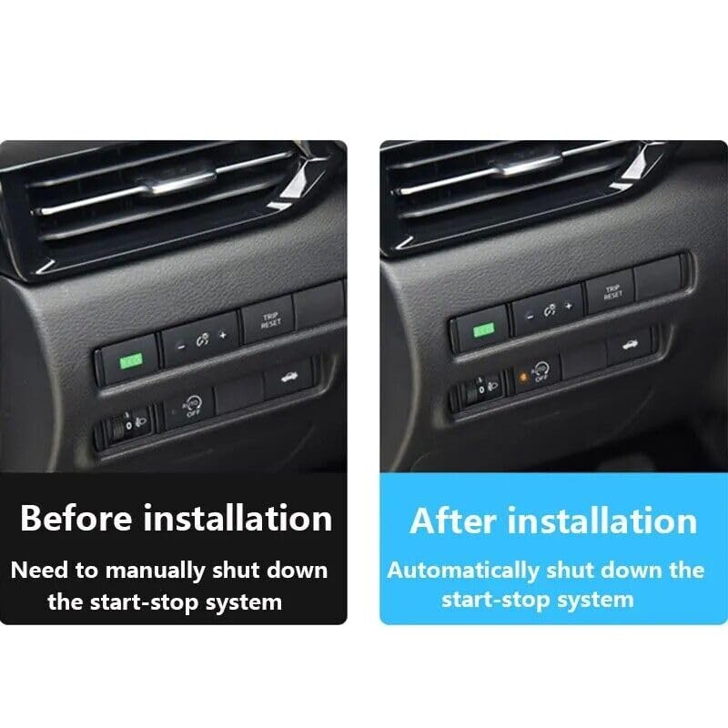 ya 8 8.24 baidi Automatic Stop Start System Off Button Switch Device for Nissan for X-Trail T32 Qashqai