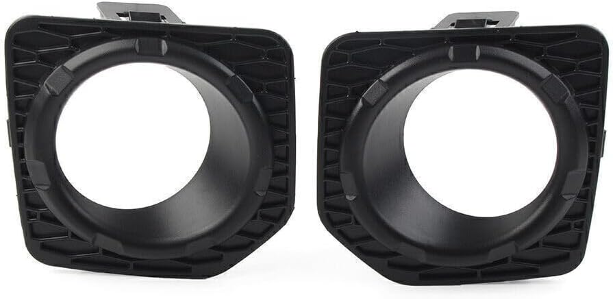ya 10 9.16 zhengce for Land Rover lander 2 06-2014 2x Front Bumper Fog Lamp Bezel Cover Black