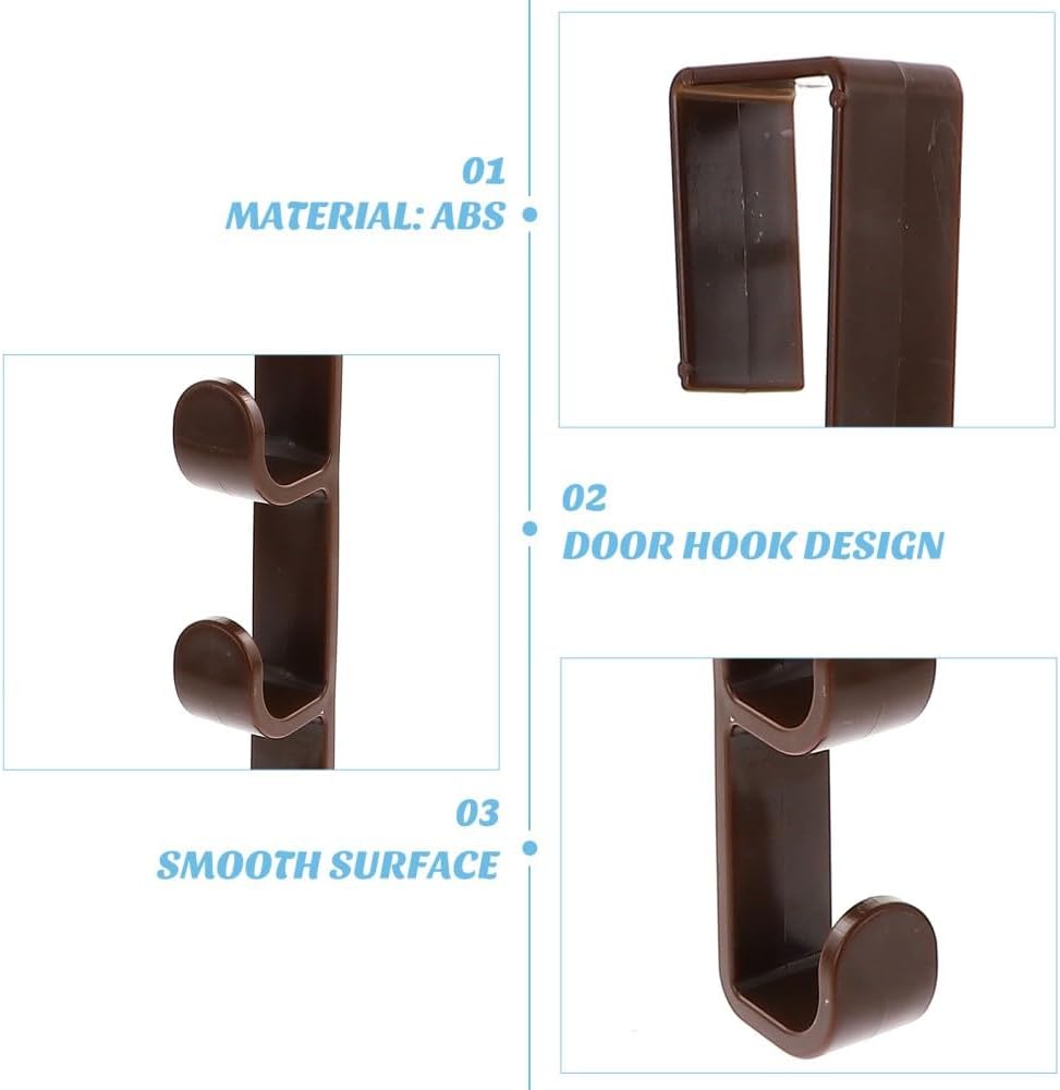 ya 26 10.21 baidi 3 Pcs Five-Section Hook Over The Door Hooks Ve al for Hanging Coats