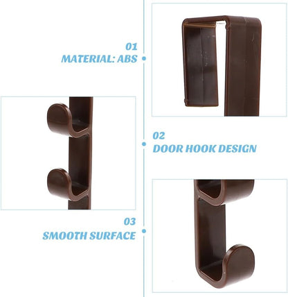 ya 26 10.21 baidi 3 Pcs Five-Section Hook Over The Door Hooks Ve al for Hanging Coats