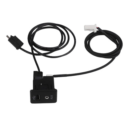 ya 23 10.7 baidi AUX Interface Cable for for Nissan 2013 2019 with USB Extension for Convenience
