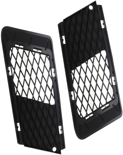 ya 5 8.10 Fits For 3' E92 328i 328xi 2007-2010 Front Left & Right Bumper Fog Light Grille