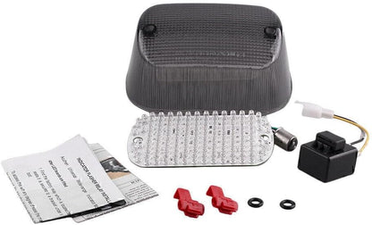ya 5 8.24 baidi LED Brake Stop Rear Tail Light Smoke for Suzuki Volusia 800 2001-2004 Motorcycle