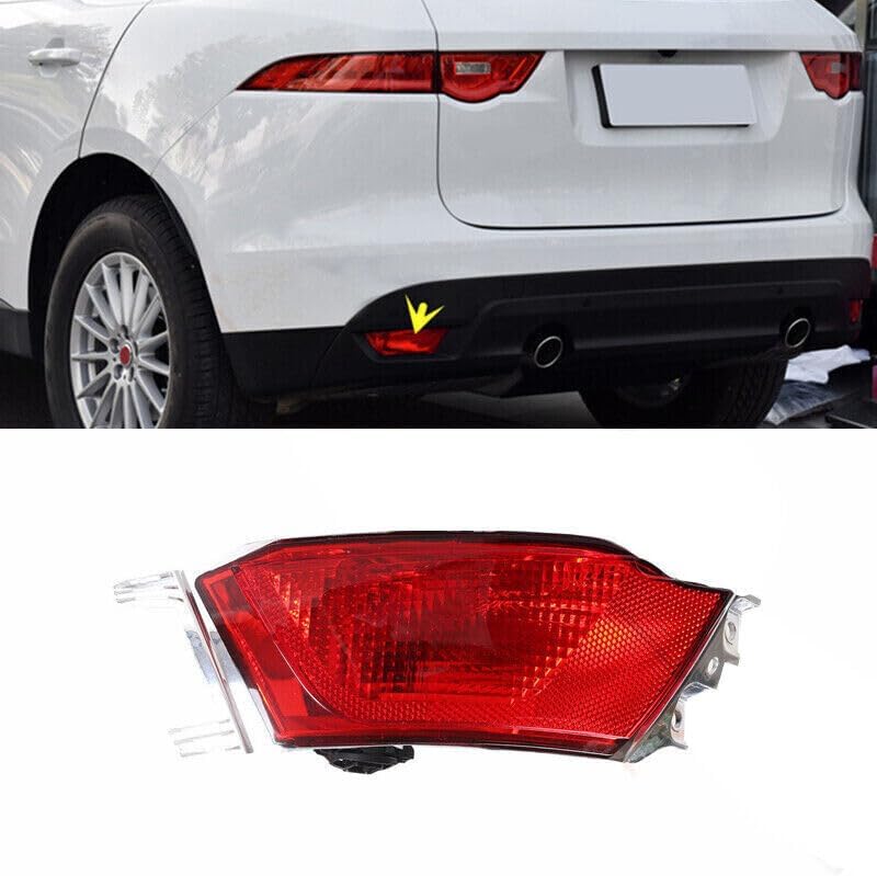 ya 10 9.16 zhengce Tail rear bumper left fog lamp reflector for Jaguar F-Pace 2017-2019