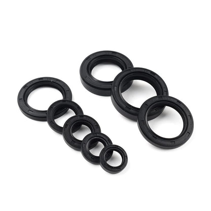 ya 13 9.15 baidi Engine Oil Seal Kit 8Pcs for Yamaha DT125 DT175 MX125 MX175 IT175 YZ125 1974-83