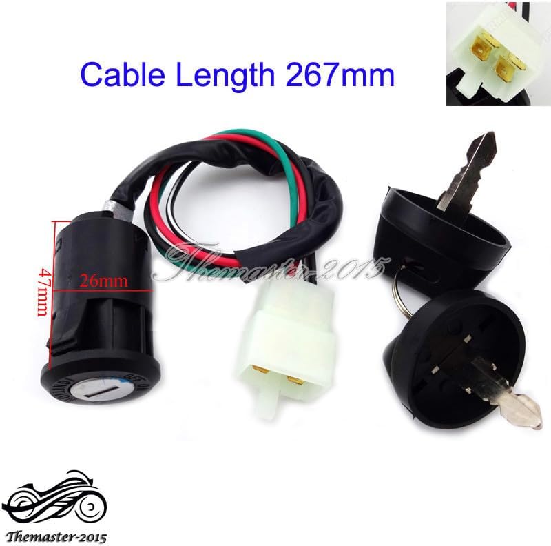 ya 5 8.10 Ignition Key Switch For Bashan Shineray Shenke for Eagle 250cc ATV Quad 4 Wheeler