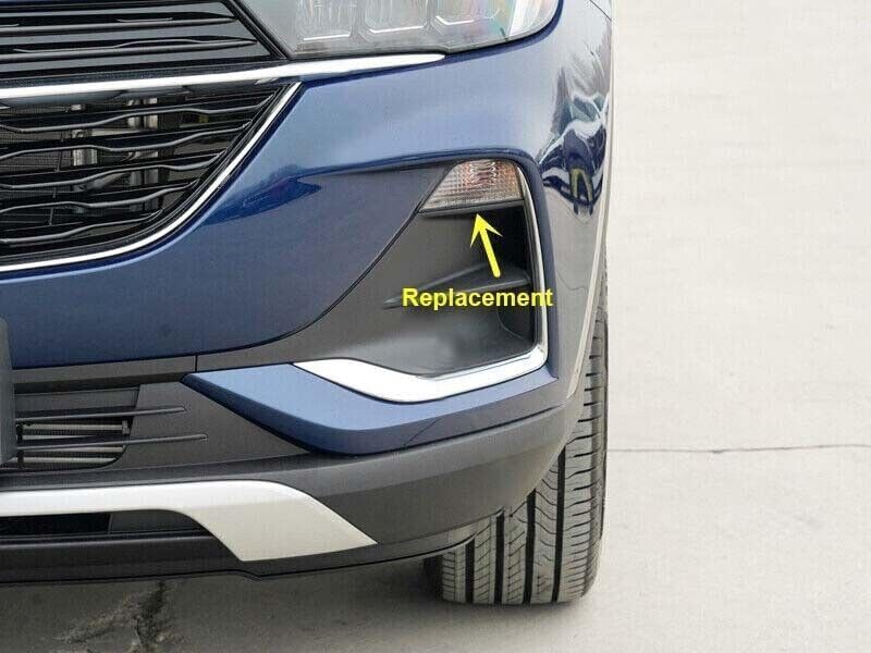 ya 10 9.16 zhengce Left Side Front Bumper Fog Light Lamp (NO Bulb) for Buick Encore GX 2020-20