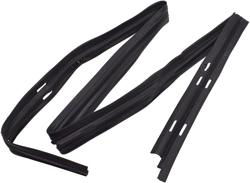 ya 5 8.24 baidi RH+LH Runchannel QTR Window Fits for Mitsubishi for Pajero Montero II MB677564+MB677563
